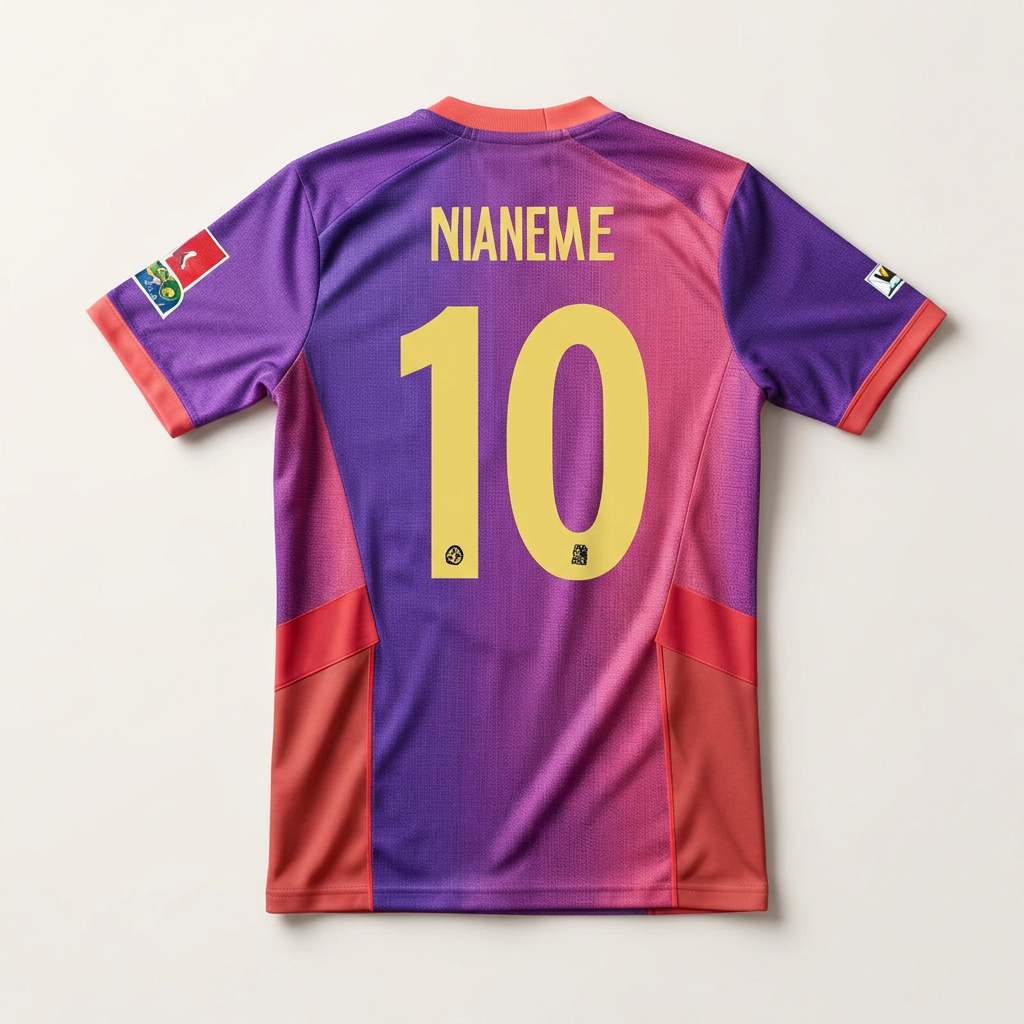 Camisa de time personalizada com número e nome nas costas — uniforme de futebol em Recife